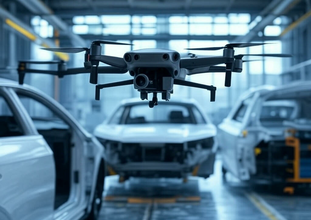 L’Intégration des Drones dans l’Industrie Automobile : Une Révolution en Cours